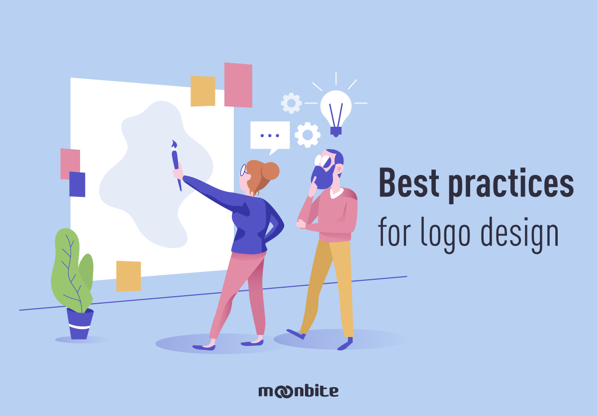 Best practices for logo design Software House Moonbite