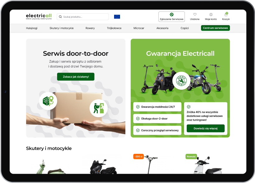 Serwis door-to-door Electricall