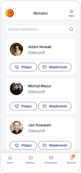 Relacje w aplikacji